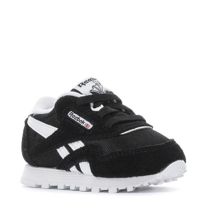 Reebok classic top bambino nere